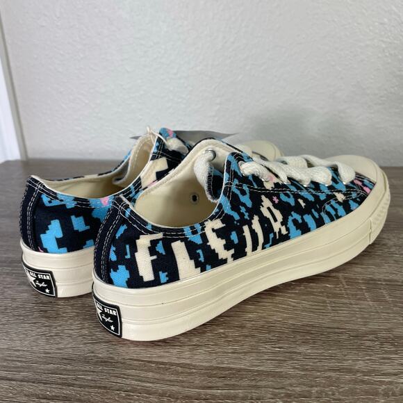 Converse Golf le Fleur Chuck Taylor Blue Camo Low Sneakers Shoes W9.5 M7.5 - Picture 10 of 16
